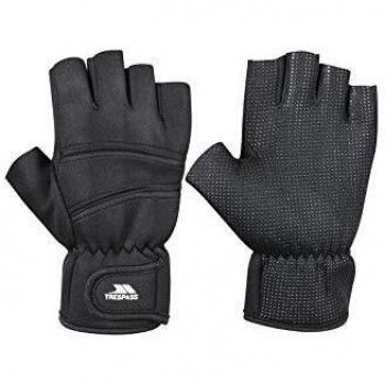 Trespass Carradale Fingerless Guantes, Hombre, Negro