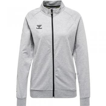 Hummel Chaqueta Move Grid de algodón con cremallera para mujer, ideal para deporte