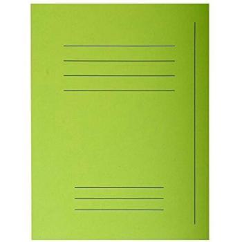 Exacompta 435013E - Lote de 50 Subcarpetas Forever® 250 Impresas, Color Verde