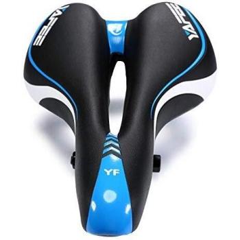 ENJOHOS Sillín de Ciclismo, Asiento de Bicicleta Sillín de Asiento de Bicicleta de Gel Cómodo Silla de Montar