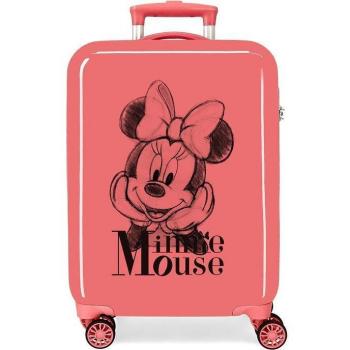 Disney Maleta de Cabina Rígida Minnie in Love 55cm Rosa con Capacidad de 34L