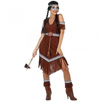 Disfraz de Mujer Adulto Superhéroe, Militar, Indio Americano, Fantasía y Profesiones para Carnaval y Fiesta - Talla M/L