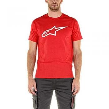 Alpinestars, Ageless Classic tee, Camisa Manga Corta, S, Hombre, Rojo