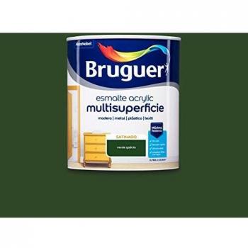 Bruguer Acrylic Multisuperficie Esmalte al agua Satinado Verde Galicia 750 ml