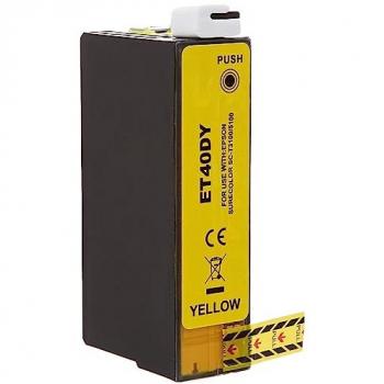 Cartucho de Tinta Compatible Epson T40D4 Pigmento Amarillo (C13T40D440 / C13T40C440)