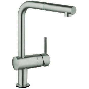 Grohe Minta - Grifo de cocina Touch color Supersteel Ref. 31360DC1