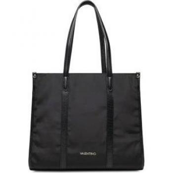 Valentino by Mario Valentino Women's Luxury Black Zip Shopping Tote Bag