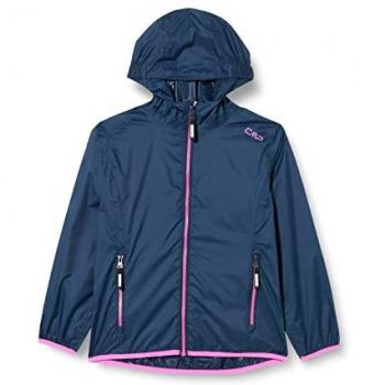 CMP Boys' Waterproof Hooded Jacket Blue 5 Years