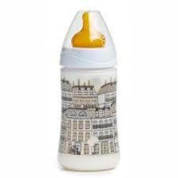 Biberón Suavinex Boca Ancha T Látex 3 Posiciones 270ml/280ml