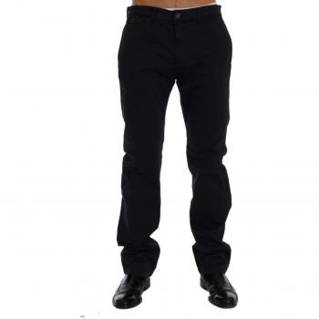 GF Ferre Cotton Stretch Chinos Pants - IT56 | XXL, Gianfranco Ferré, Chinos, male, Blue, Size: 3XL Blue Cotton Stretch Chinos Straight Fit