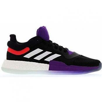 Adidas Marquee Boost Low (Negro/Morado), 41 1/3