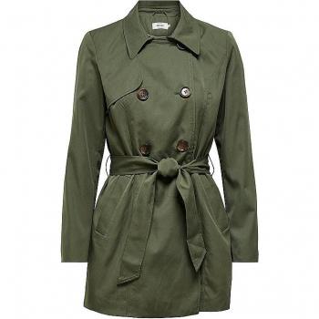 Gabardina básica con cinturón ONLY mod. 15191821, mujer, doble abotonadura