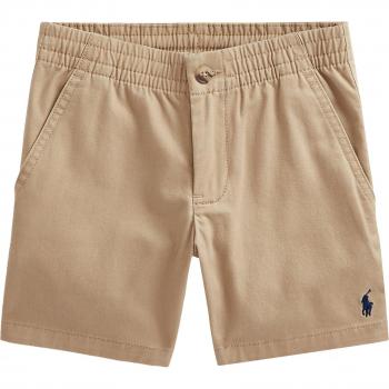 Bermuda Beige Infantil de Algodón Stretch Polo Ralph Lauren