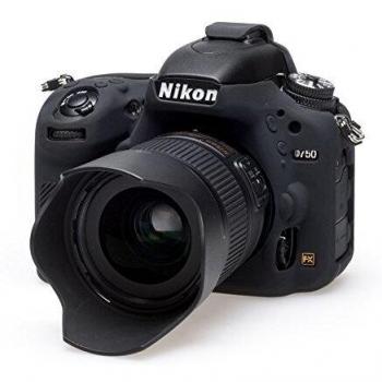 Easycover ECND750B - Funda de Silicona para Nikon D750, Color Negro