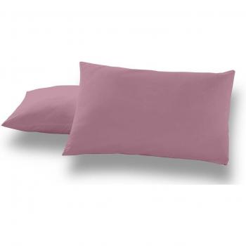 Funda de almohada Alexandra House Living Magenta 50 x 80 cm (2 Unidades)