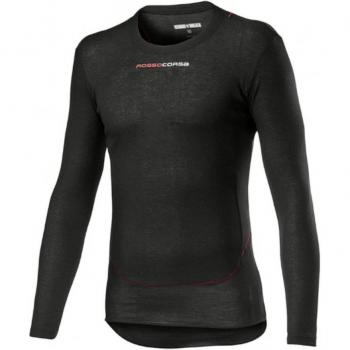 Camiseta Interior De Manga Larga Prosecco Tech de Castelli, color negro, talla L