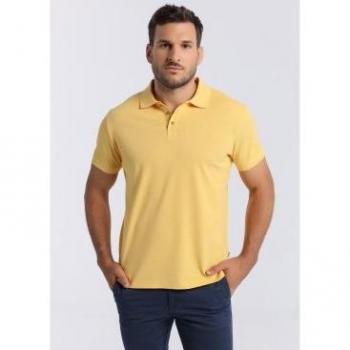 Polo Piqué Manga Corta amarillo Bendorff