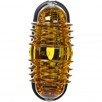 HELLA 2BA 001 227-201 Piloto intermitente - 12V - montaje exterior - Color de tulipa: amarillo - izquierda/derecha/delante y detrás