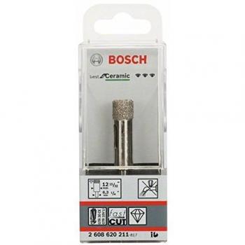 Bosch 2 608 620 211 - Brocas de diamante para perforación en seco Best for Ceramic - 12 x 35 mm