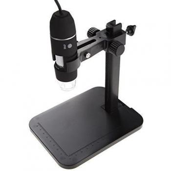 UEB 1000X 8 LED 2MP Microscopio digital USB endoscopio La lupa de la Cámara + elevación