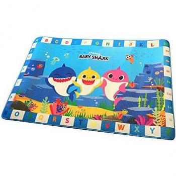 Alfombra Multicolor Baby Shark para Muebles y Juego