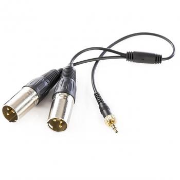 Saramonic 35with double cablexlr