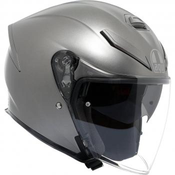 Casco Moto Jet AGV K5 Evo Mono Gris 2XL