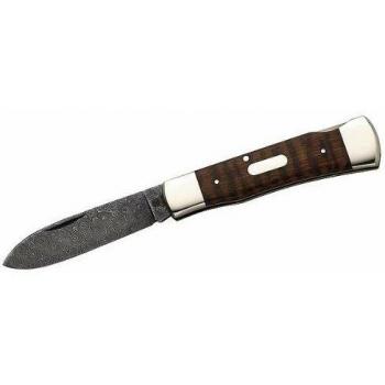 Hartkopf-Solingen  - Navaja, 300-ROSENDAMAST capas de hoja, madera serpiente, plata níquel refuerza, placas grabadas