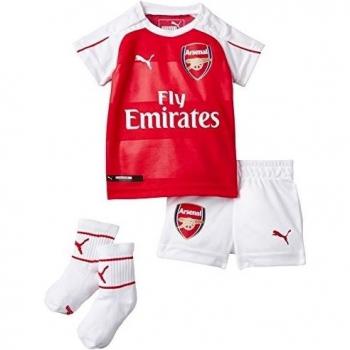 PUMA Baby camiseta AFC Home Kit de bebé with Hanger Rojo High Risk Red/White/Victory Gold Talla:68