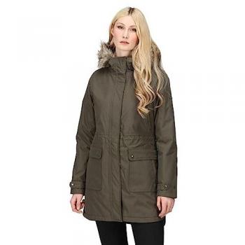 Chaqueta impermeable con aislamiento para mujer Regatta Sabinka Verde