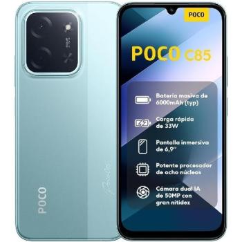 Xiaomi Poco C85 256GB - Smartphone con Pantalla de 6.9