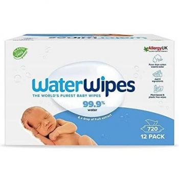Waterwipes Baby Wet Wipes 4 x 60 Units