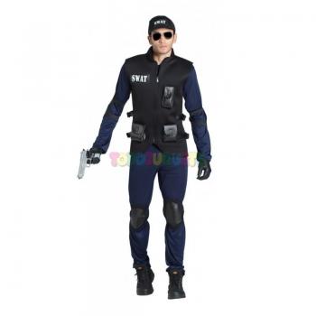 Disfraz Policía Swat para hombre