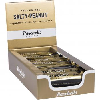 Barras de proteínas Barebells, alto contenido en proteínas, 12 x 55 g sabor a:cacahuete salado