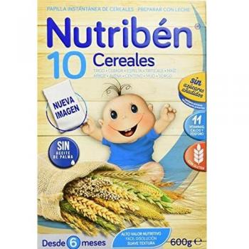 Nutribén 10 Cereals Instant Baby Porridge 600g