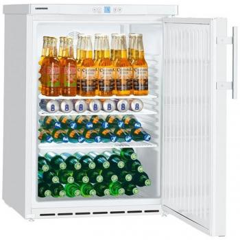 Liebherr FKUv 1610 Botellero Refrigerador Libre Instalación 83cm 130L Cíclico 4 Estantes Inox