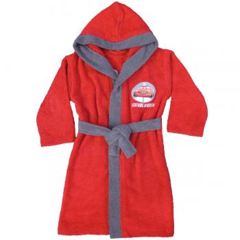 Disney Cars 042784 Ready to go, albornoz de rizo algodón, 2 – 4 años, 86 – 104 cm