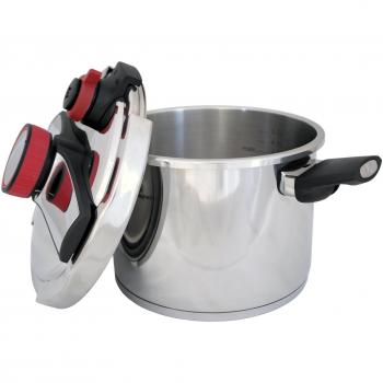 Bergner Capri - Olla a presión, 22 cm, 6 litros