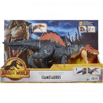 Jurassic World Dominion Massive Action Siamosaurus Figura de Acción Dinosaurio Mattel