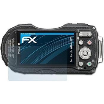 atFoliX Lámina Protectora de Pantalla Compatible con Ricoh WG-4 GPS Película Protectora, Ultra Transparente FX Lámina Protectora
