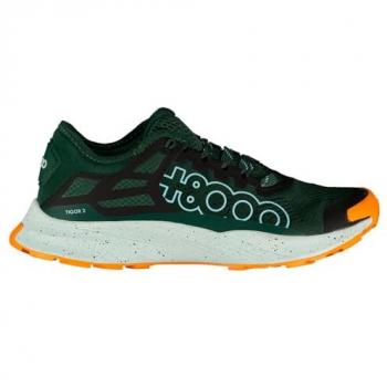 Zapatillas Deportivas de Trail Running para Hombre Tigor 2 24I en Verde de Piel Sintética