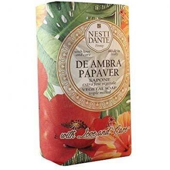 Nesti Dante De Ambra Papaver Extra Gentle Natural Soap 250 g