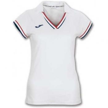 Joma - Polo terra blanco-rojo m/c woman para mujer