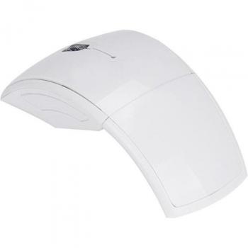 Ratón inalámbrico Bluetooth ultradelgado y plegable, mini ratón silencioso con receptor USB nano para portátil y escritorio