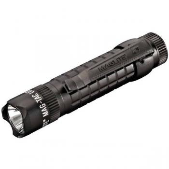Maglite Mag-Tac LED Flashlight, Crowned Bezel, Black SG2LRA6