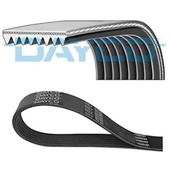Correa trapecial poli V DAYCO 8PK2523HD - Correa V-ribbed de alta durabilidad, dimensiones 8PK2523HD, diseñada para un rendimiento óptimo en sistemas de transmisión de potencia