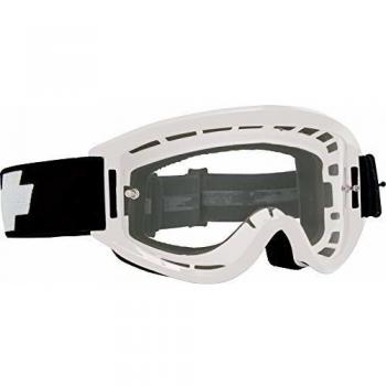 Spy Breakaway MX Goggles - White with Clear Lens and Posts