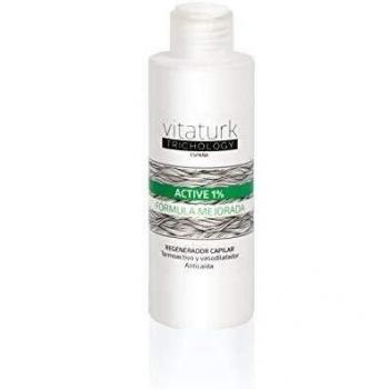 Vitaturk - Tónico ACTIVE 1% antialopécico, vasodilatador y termoactivante del bulbo piloso | FABRICADO EN ESPAÑA |
