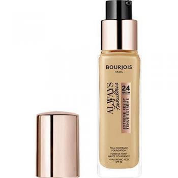 Bourjois Always Fabulous 24hr Extreme Resist Foundation - Shade 310 Beige, Long-lasting formula, SPF 20, 30 ml
