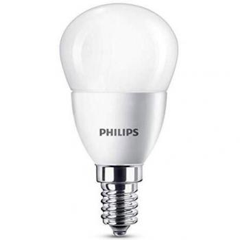 Philips 929001205930 - Bombilla LED esférica, casquillo E14, consume 5.5 W